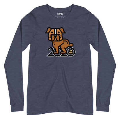 Dog Shitting 2020 Men's Long Sleeve