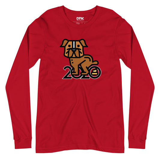 Dog Shitting 2020 Women's Long Sleeve