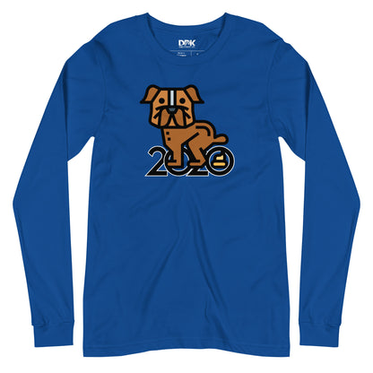 Dog Shitting 2020 Men's Long Sleeve