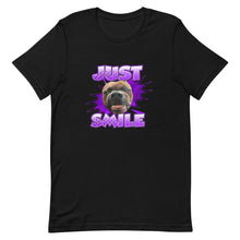 Load image into Gallery viewer, Just Smile T-shirt