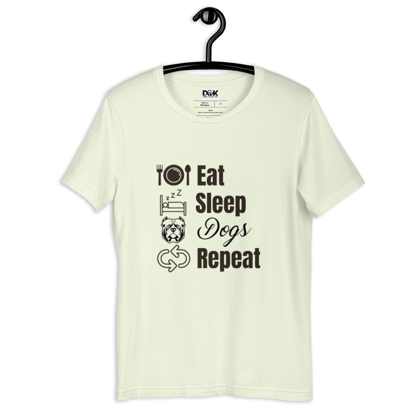 Eat Sleep Dogs Repeat - Unisex t-shirt