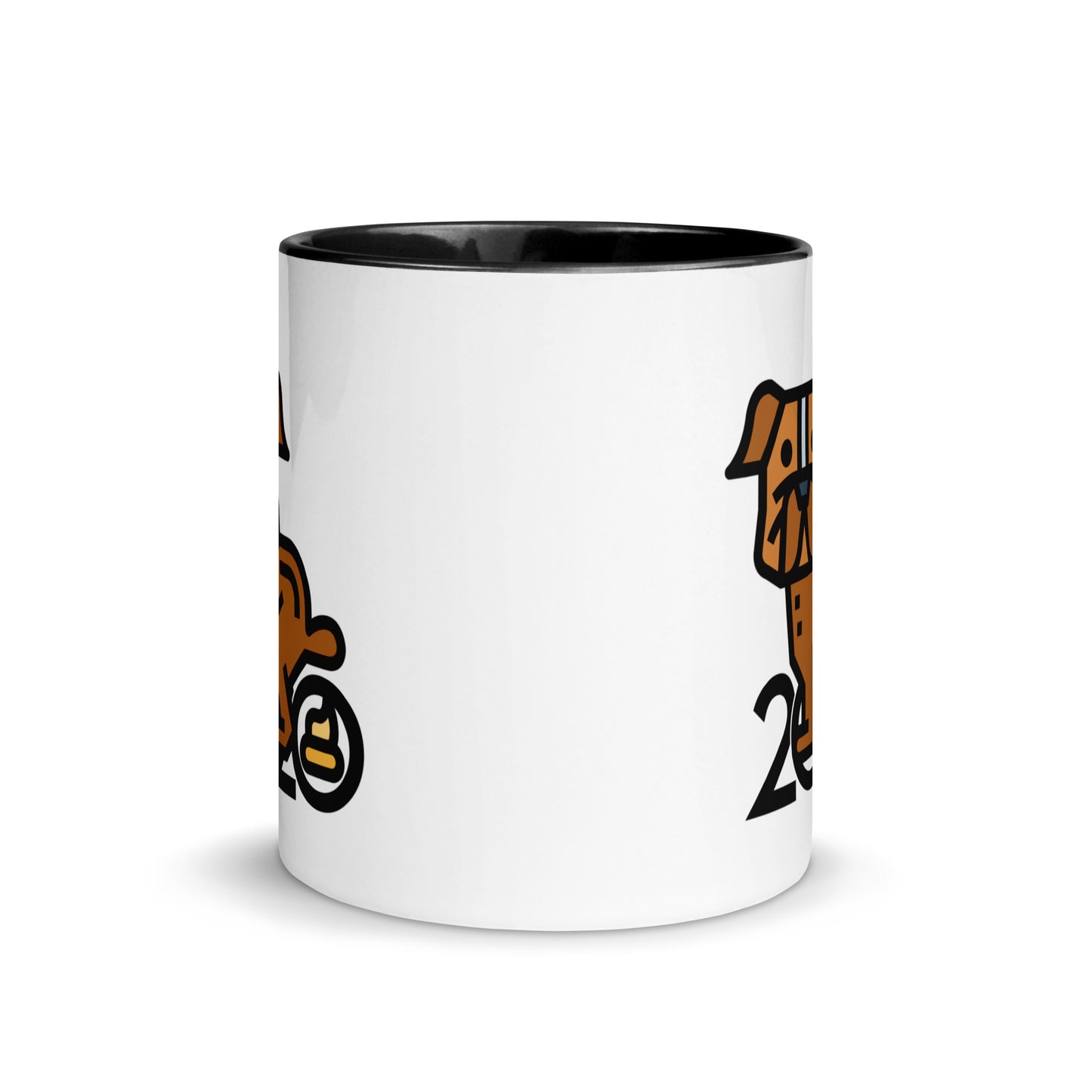 Dog Shitting 2020 Mug with Color Inside