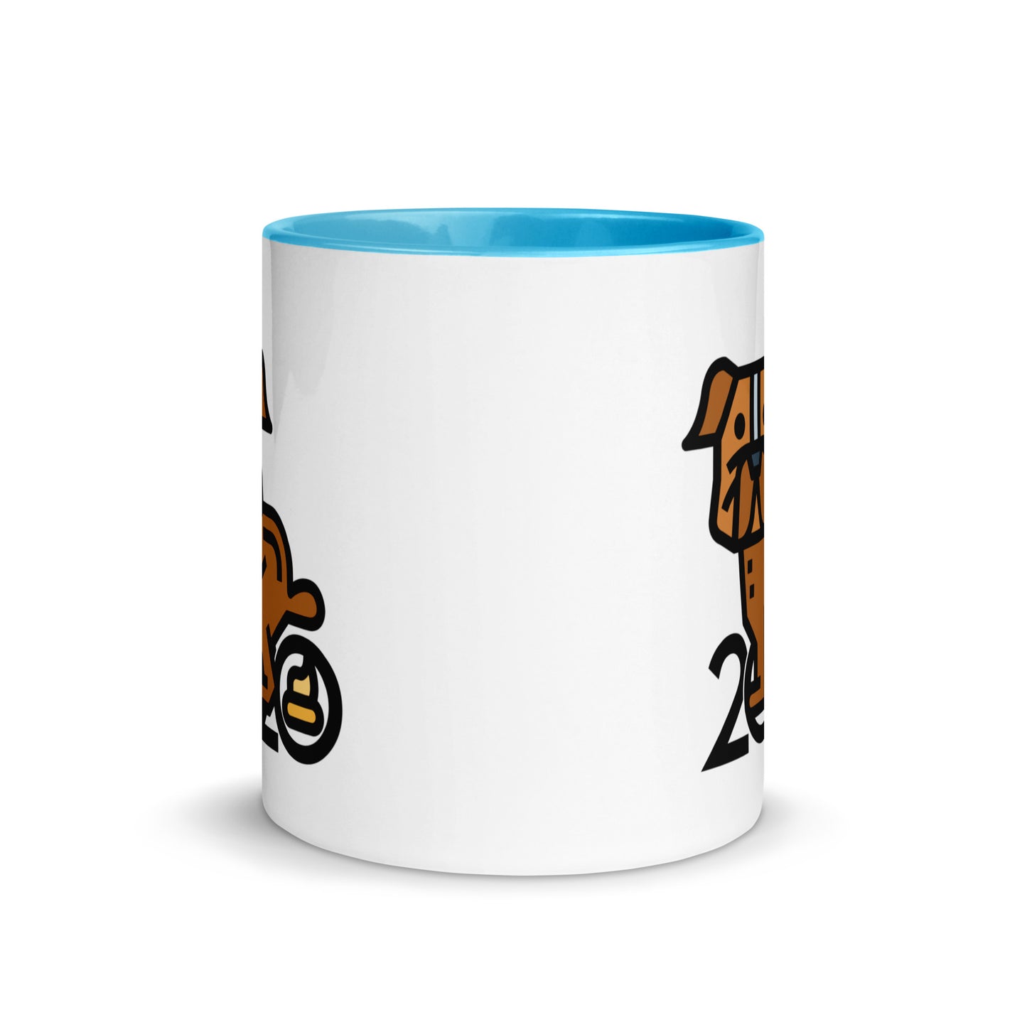 Dog Shitting 2020 Mug with Color Inside