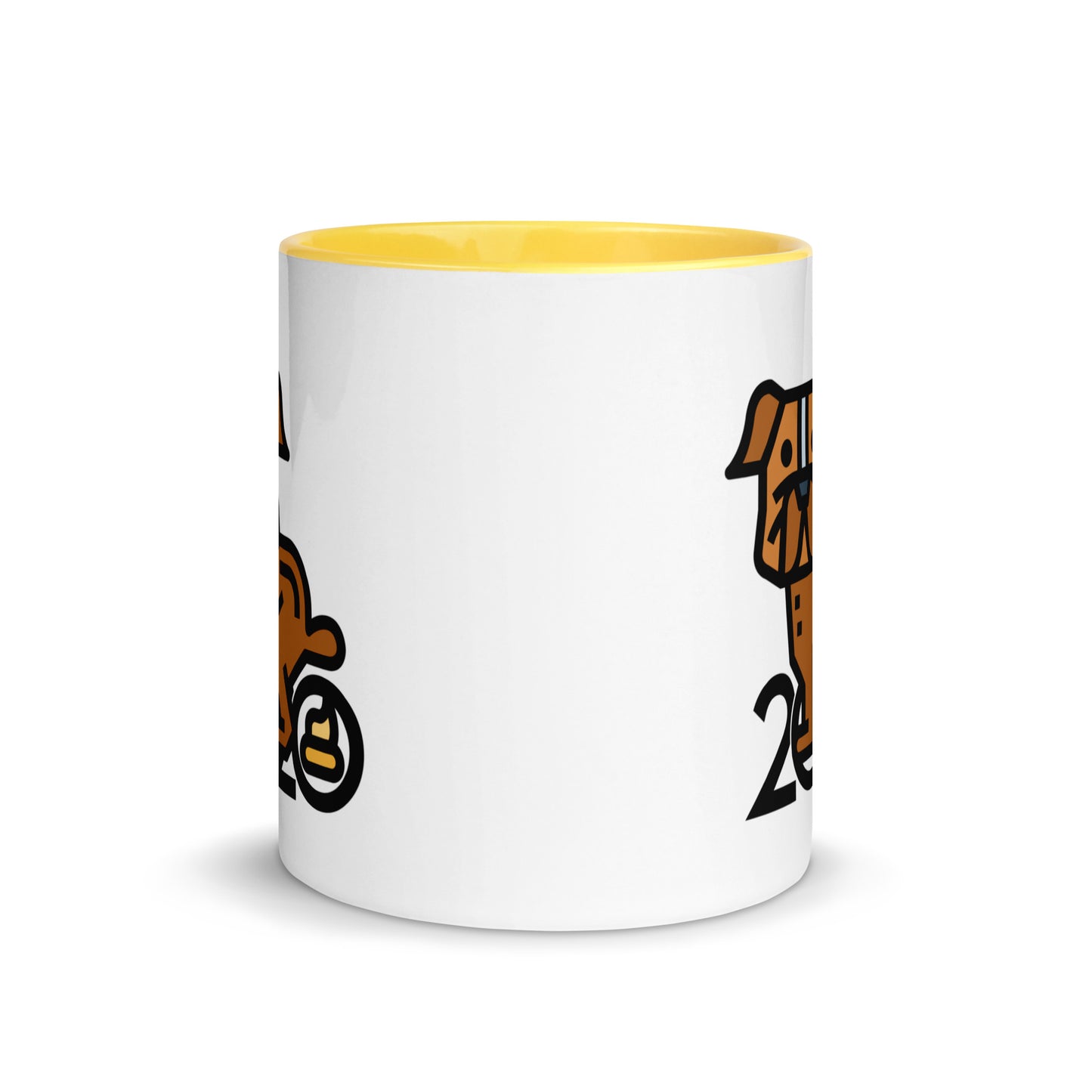 Dog Shitting 2020 Mug with Color Inside