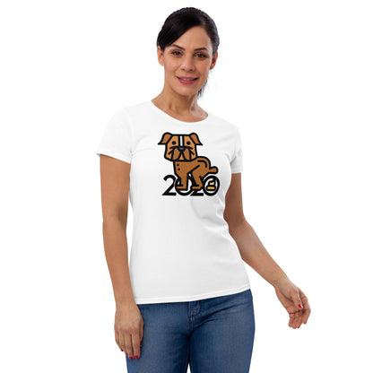 Dog Shitting 2020 Women's T Shirt