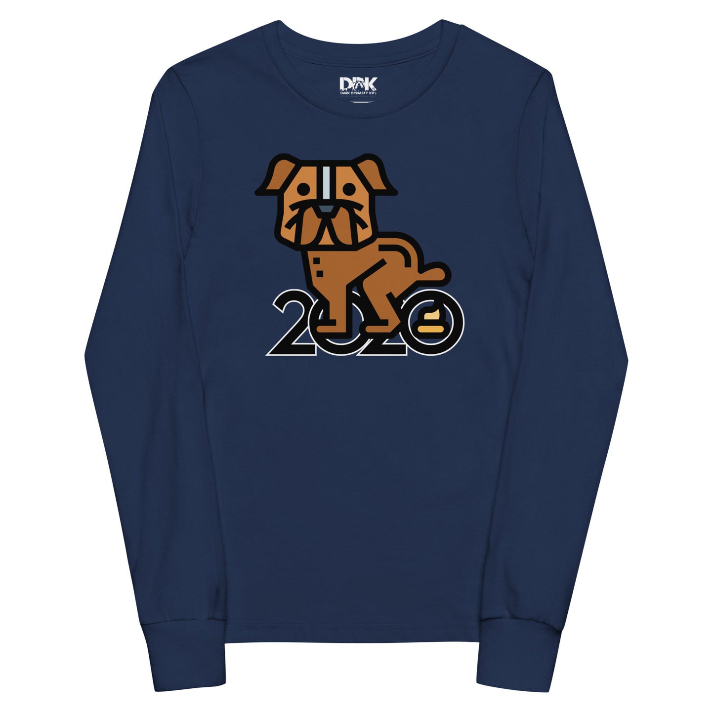 Dog Shitting 2020 Youth long sleeve