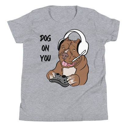 Youth Dog On You Gaming T Shirt