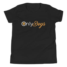 Load image into Gallery viewer, Only Dogs Youth Short Sleeve T-Shirt