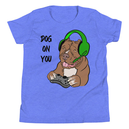 Youth Dog On You Gaming T Shirt