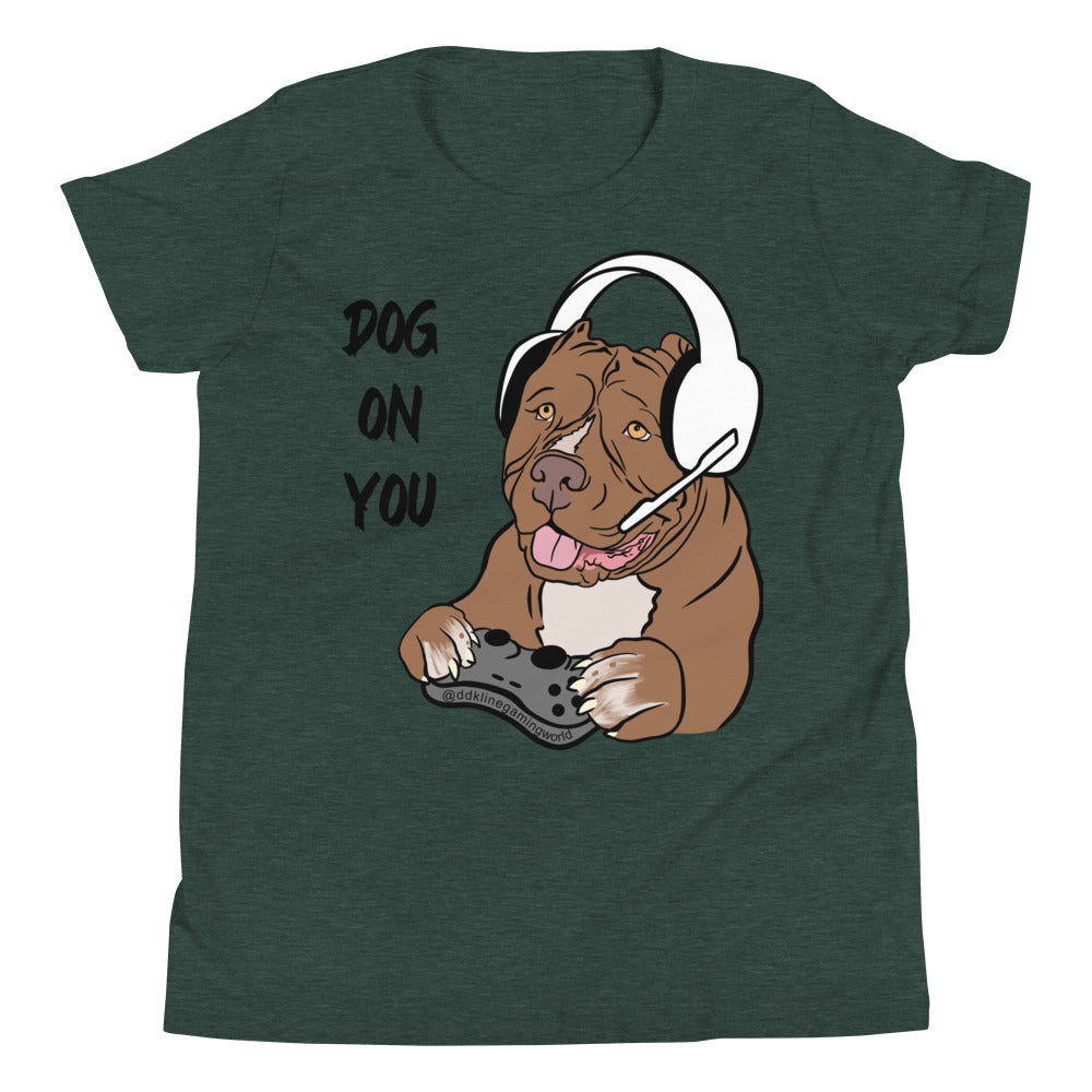 Youth Dog On You Gaming T Shirt