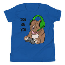 Load image into Gallery viewer, Youth Dog On You Gaming T Shirt